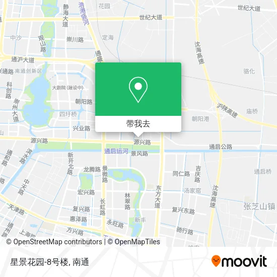 星景花园-8号楼地图