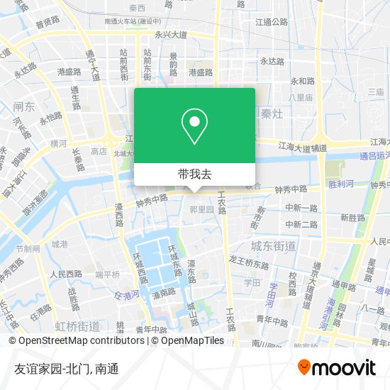 友谊家园-北门地图