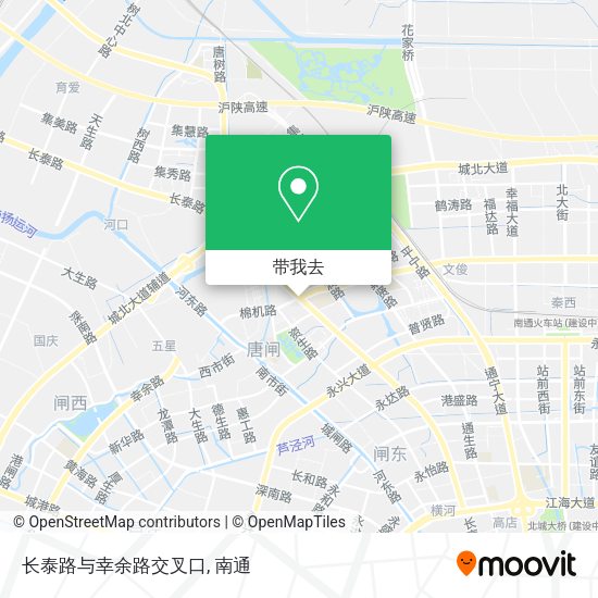长泰路与幸余路交叉口地图