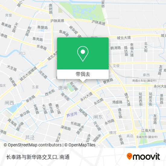 长泰路与新华路交叉口地图