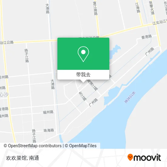 欢欢菜馆地图