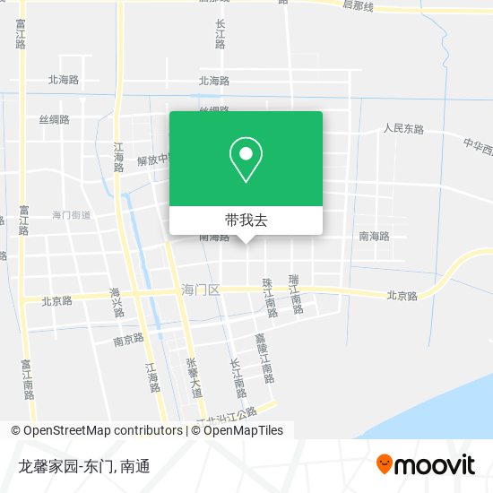 龙馨家园-东门地图