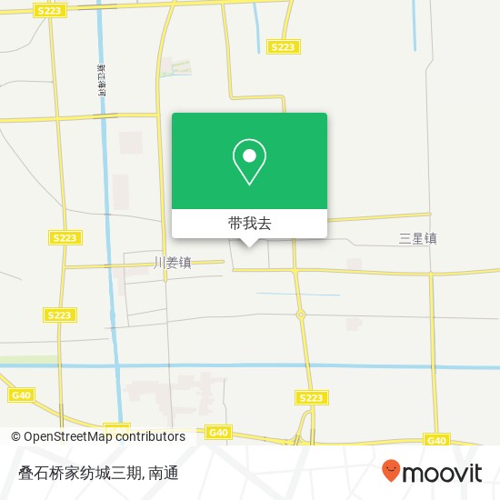 叠石桥家纺城三期地图