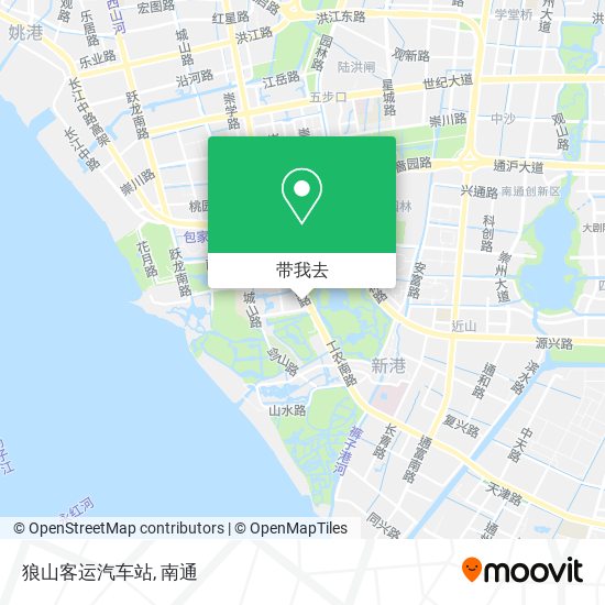 狼山客运汽车站地图