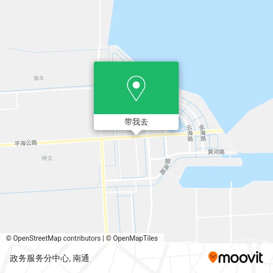 政务服务分中心地图