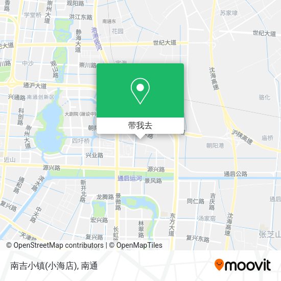 南吉小镇(小海店)地图