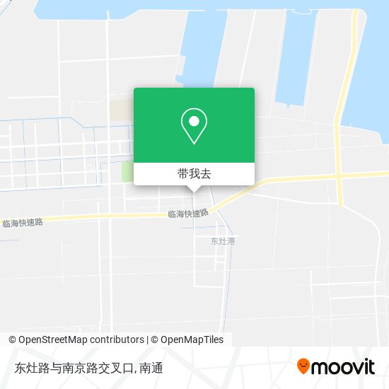东灶路与南京路交叉口地图