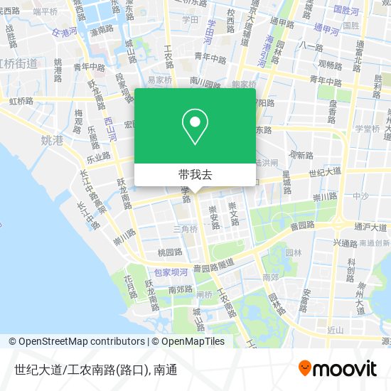 世纪大道/工农南路(路口)地图