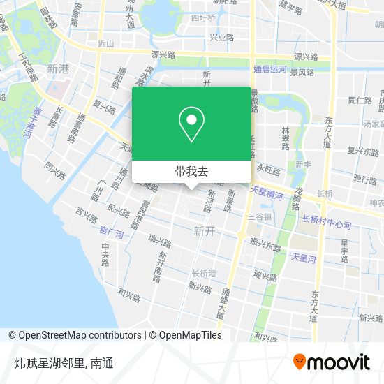炜赋星湖邻里地图