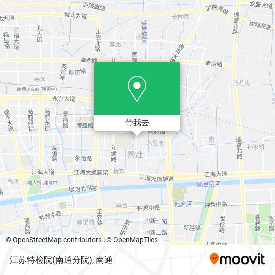 江苏特检院(南通分院)地图