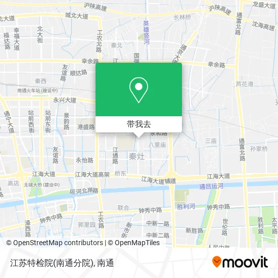 江苏特检院(南通分院)地图