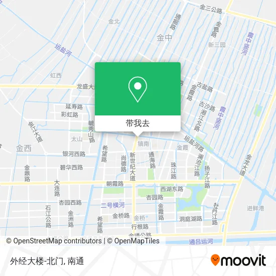 外经大楼-北门地图
