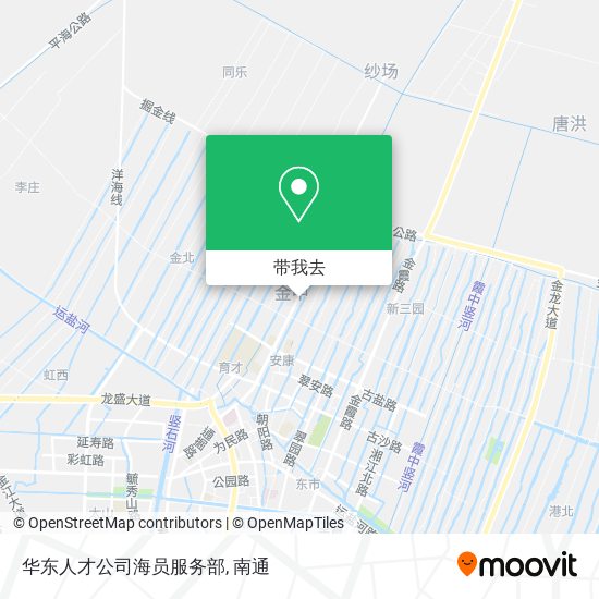华东人才公司海员服务部地图