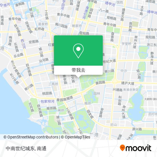中南世纪城东地图