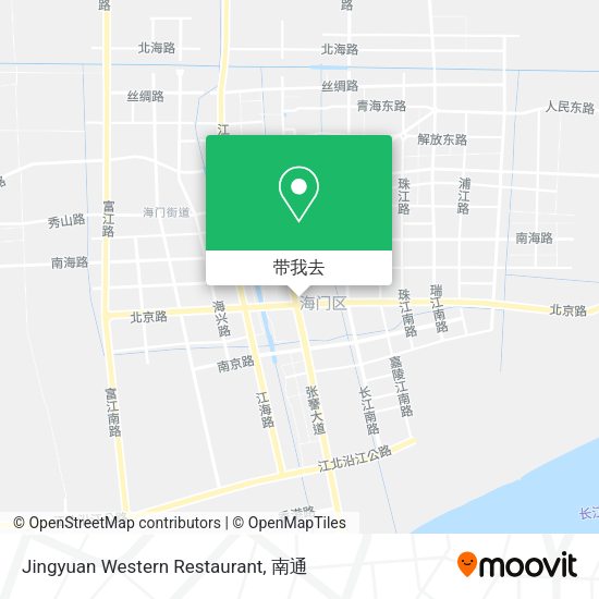 Jingyuan Western Restaurant地图