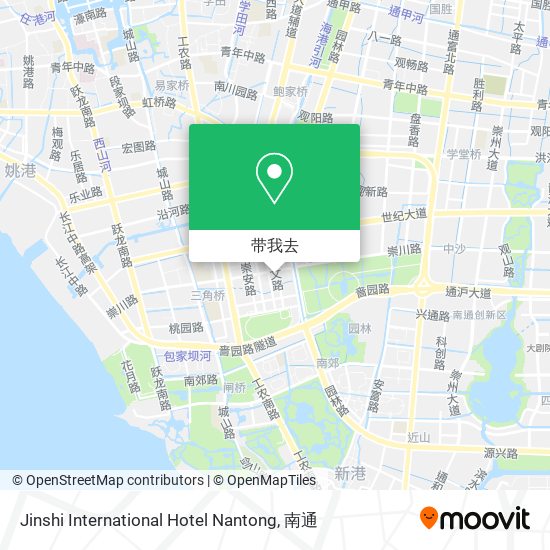 Jinshi International Hotel Nantong地图
