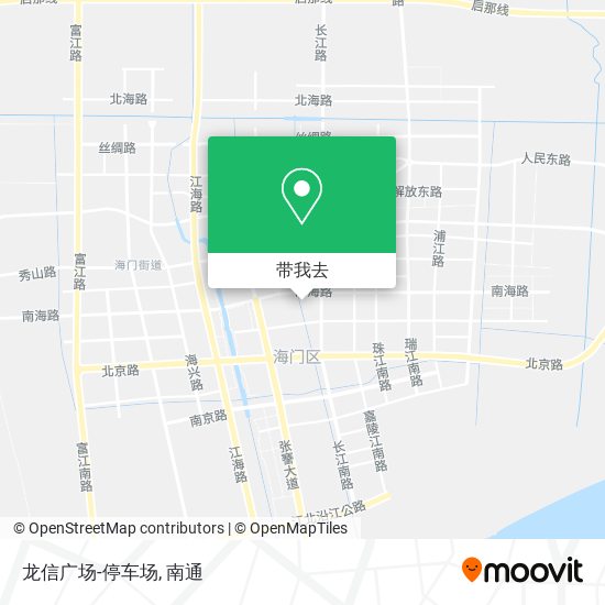 龙信广场-停车场地图