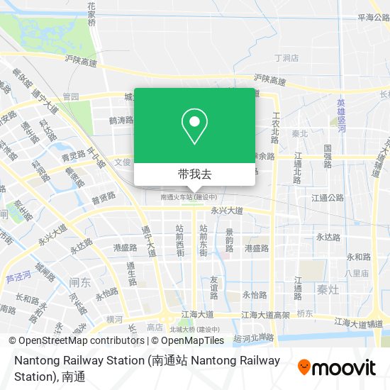 Nantong Railway Station地图