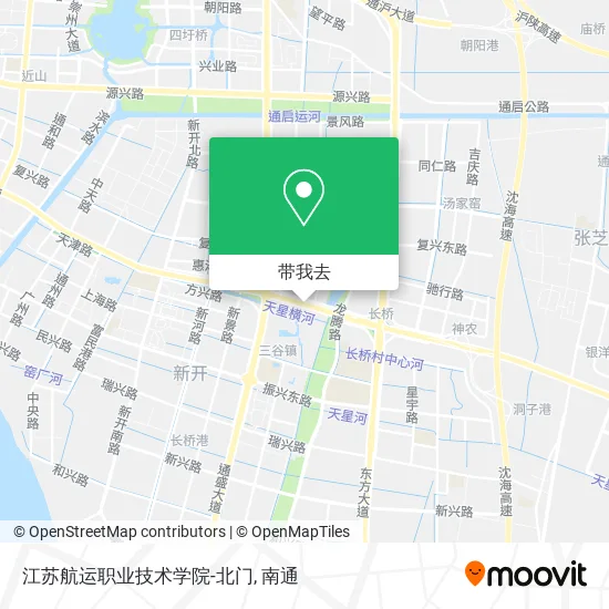 江苏航运职业技术学院-北门地图