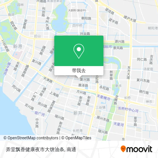 弄堂飘香健康夜市大饼油条地图