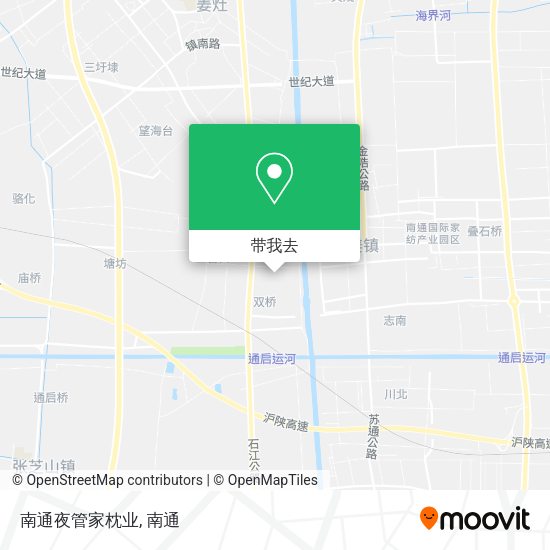 南通夜管家枕业地图