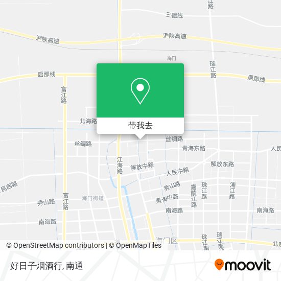 好日子烟酒行地图