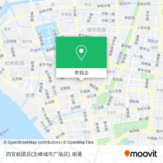 四宜糕团店(文峰城市广场店)地图