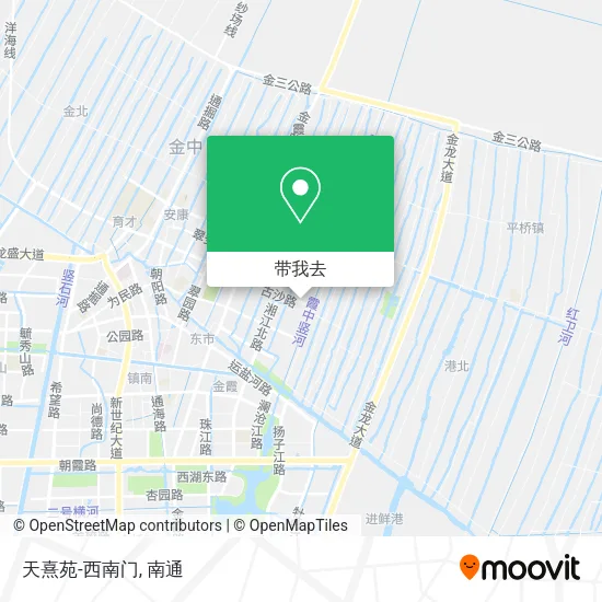 天熹苑-西南门地图