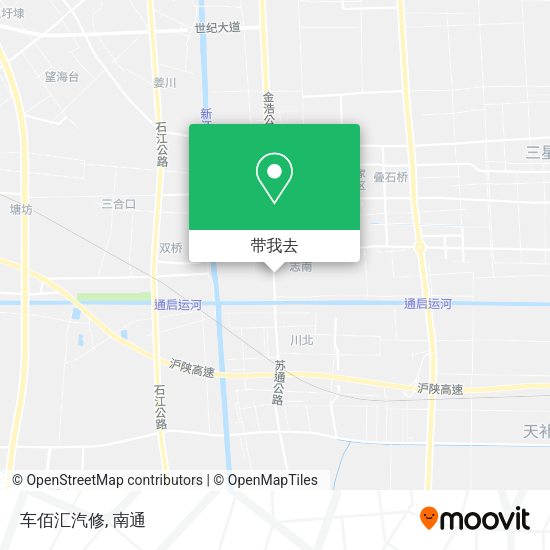 车佰汇汽修地图