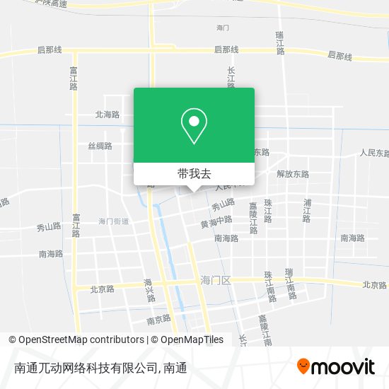南通兀动网络科技有限公司地图