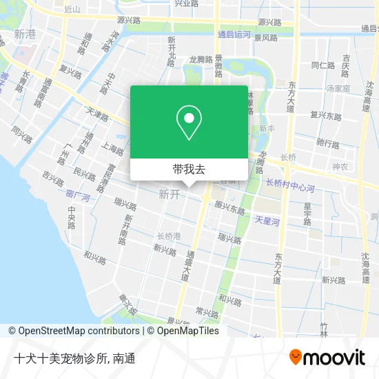 十犬十美宠物诊所地图