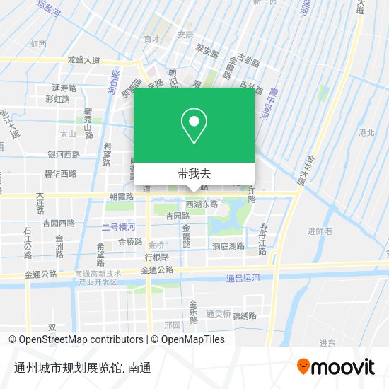 通州城市规划展览馆地图