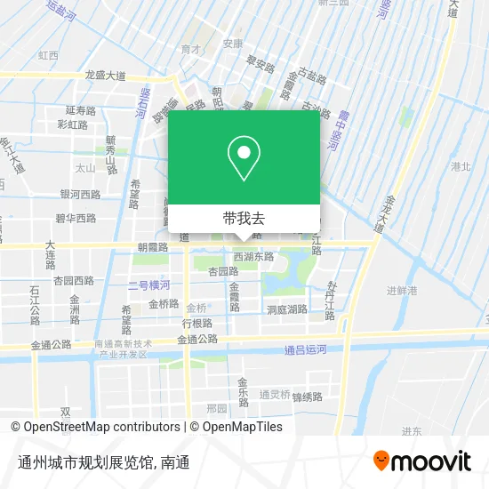 通州城市规划展览馆地图