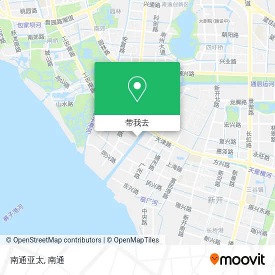 南通亚太地图