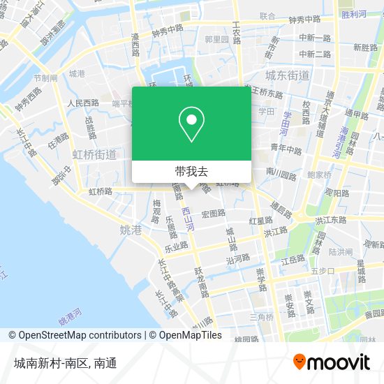 城南新村-南区地图
