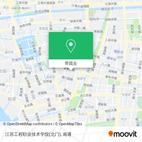 江苏工程职业技术学院(北门)地图