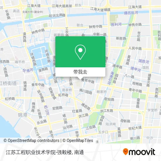 江苏工程职业技术学院-强毅楼地图