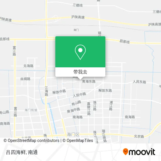 吕四海鲜地图