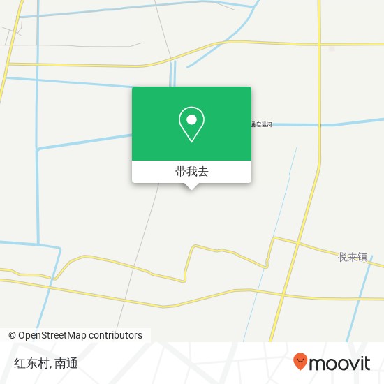 红东村地图