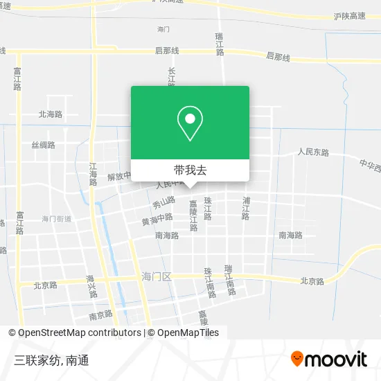三联家纺地图