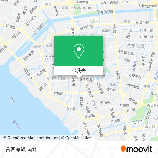 吕四海鲜地图