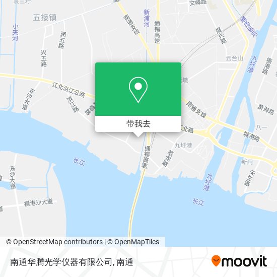 南通华腾光学仪器有限公司地图