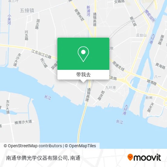 南通华腾光学仪器有限公司地图