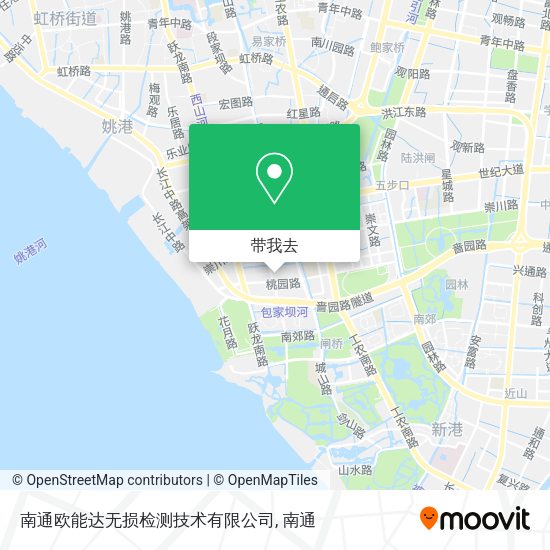 南通欧能达无损检测技术有限公司地图