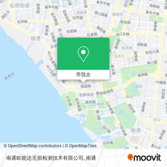 南通欧能达无损检测技术有限公司地图
