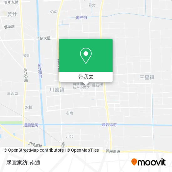 馨宜家纺地图