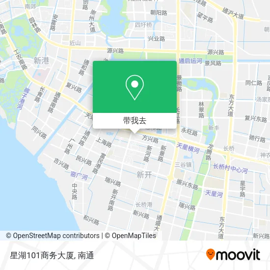 星湖101商务大厦地图