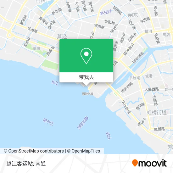越江客运站地图