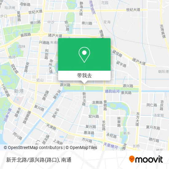新开北路/源兴路(路口)地图