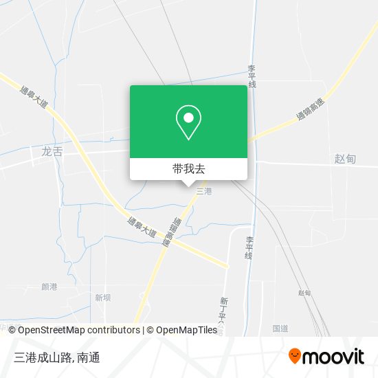 三港成山路地图